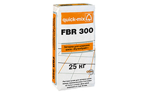 Затирка для швов quick-mix FBR 300 антрацит, 25 кг