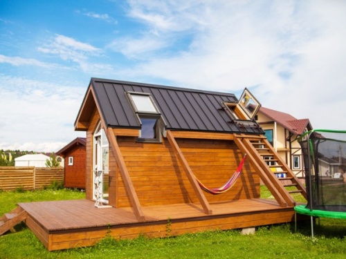 Grand Line Кликфальц mini 0,7 PE в пленке RAL 5005